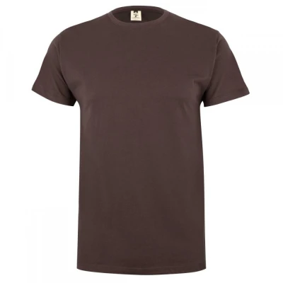 Tricou MELBOURNE cu mânecă scurtă, unisex, simplu, / Mukua / Tricouri la baza gatului