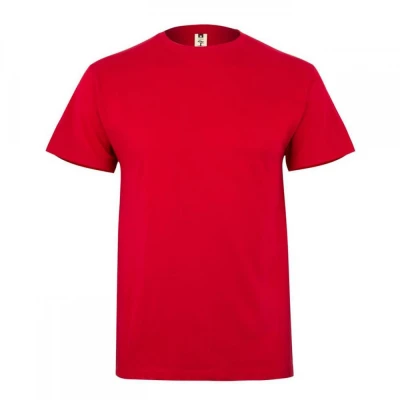 Tricou MELBOURNE cu mânecă scurtă, unisex, simplu, / Mukua / Tricouri la baza gatului