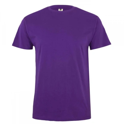 Tricou MELBOURNE cu mânecă scurtă, unisex, simplu, / Mukua / Tricouri la baza gatului