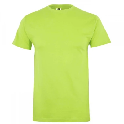 Tricou MELBOURNE cu mânecă scurtă, unisex, simplu, / Mukua / Tricouri la baza gatului