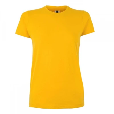 Tricou CORAL cu mânecă scurtă, pentru femei, simpl / Mukua / Tricouri la baza gatului