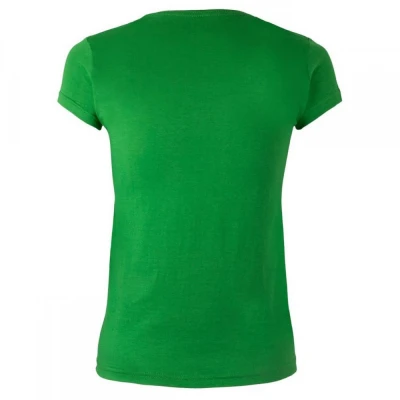 Tricou CORAL cu mânecă scurtă, pentru femei, simpl / Mukua / Tricouri la baza gatului
