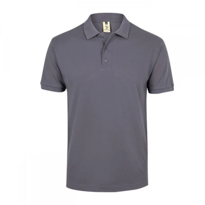 Tricou polo GIBSON cu mânecă scurtă, unisex, simpl / Mukua / Tricouri POLO (cu guler si nasturi)