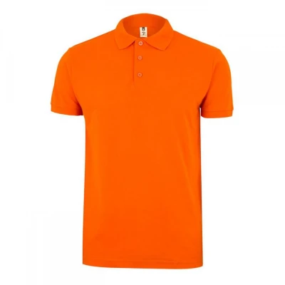 Tricou polo GIBSON cu mânecă scurtă, unisex, simpl / Mukua / Tricouri POLO (cu guler si nasturi)