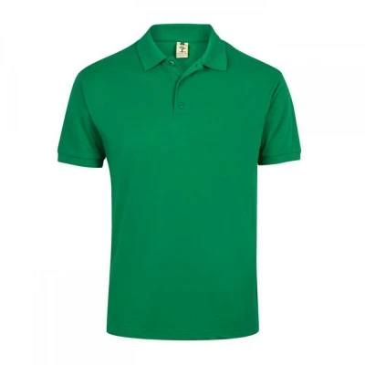 Tricou polo GIBSON cu mânecă scurtă, unisex, simpl / Mukua / Tricouri POLO (cu guler si nasturi)