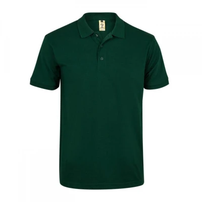 Tricou polo GIBSON cu mânecă scurtă, unisex, simpl / Mukua / Tricouri POLO (cu guler si nasturi)