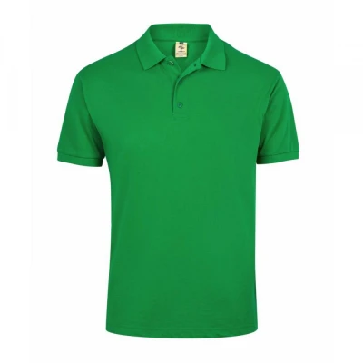 Tricou polo GIBSON cu mânecă scurtă, unisex, simpl / Mukua / Tricouri POLO (cu guler si nasturi)