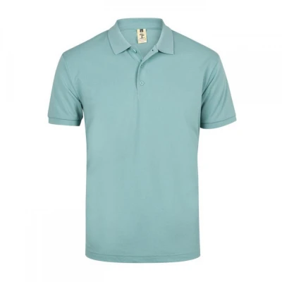 Tricou polo GIBSON cu mânecă scurtă, unisex, simpl / Mukua / Tricouri POLO (cu guler si nasturi)