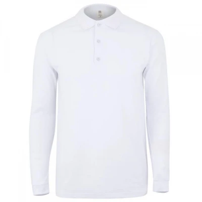 Tricou polo CLIFTON cu mânecă lungă, unisex, simpl / Mukua / Tricouri cu maneca lunga