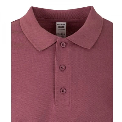 Tricou polo HOBART cu mânecă lungă, unisex, simplu / Mukua / Tricouri cu maneca lunga