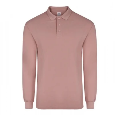 Tricou polo HOBART cu mânecă lungă, unisex, simplu / Mukua / Tricouri cu maneca lunga