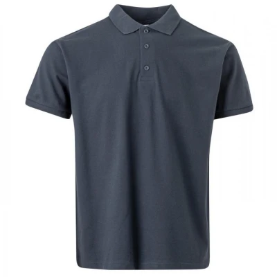 Tricou polo MACKAY cu mânecă scurtă, unisex, simpl / Mukua / Tricouri POLO (cu guler si nasturi)