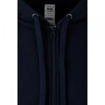 Hanorac BYRON cu mânecă lungă, cu fermoar, unisex, / Mukua / Hanorace, Fleece, Fashion