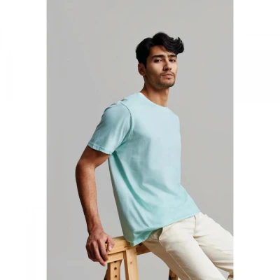 Tricou LAKE cu mânecă scurtă, unisex, diverse culo / Mukua / Tricouri la baza gatului