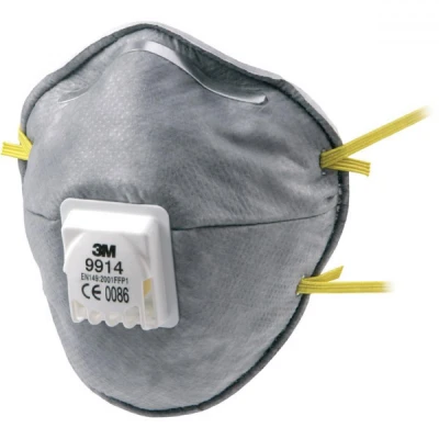Semimasca 3M 9914 FFP1 NR D / 3M / Semimasti simple cu supapa FFP1