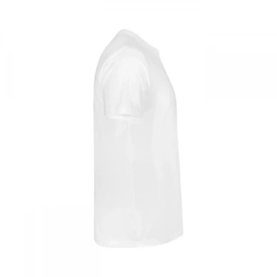 Tricou DERBY cu mânecă scurtă, unisex, alb / Mukua / Tricouri la baza gatului
