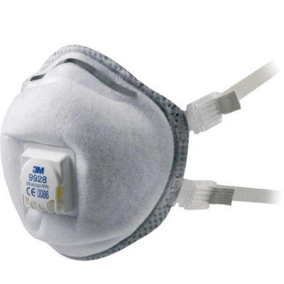 Semimasca 3M 9928 FFP2 NR D / 3M / Semimasti simple cu supapa FFP2