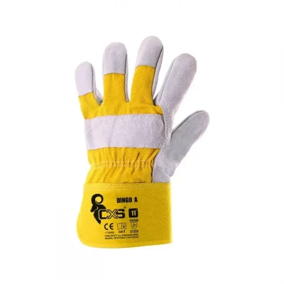 Mănuși de protecție CXS DINGO A, combinate / CXS / Piele cu textil