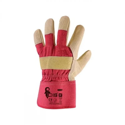 Mănuși de protecție CXS BUDY, combinate / CXS / Piele cu textil