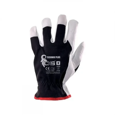 Mănuși de protecție  CXS TECHNIK PLUS, combinate / CXS / Piele cu textil