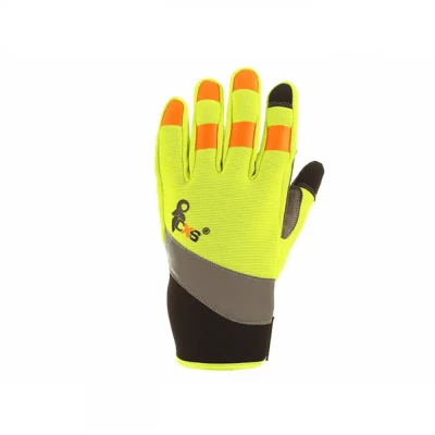 Mănuși de protecție CXS BENSON, combinate, cu inse / CXS / Piele sintetica cu textil