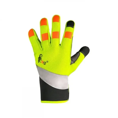 Mănuși de protecție CXS BENSON, combinate, cu inse / CXS / Piele sintetica cu textil