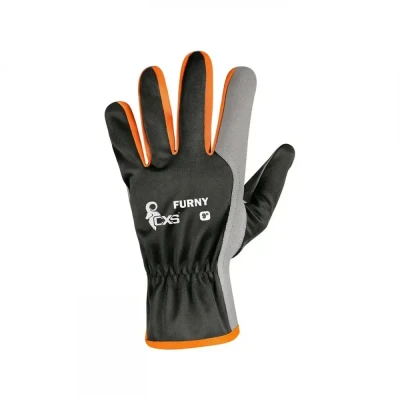 Mănuși de protecție CXS FURNY, combinate / CXS / Piele sintetica cu textil