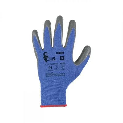 Mănuși de protecție CXS CERRO, imersate în nitril / CXS / Textile impregnate in nitril