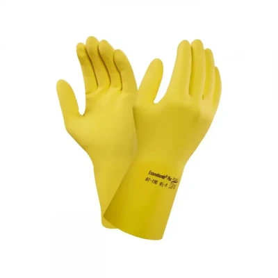 Mănuși de protecție ANSELL ECONOHANDS PLUS 87-190, / CXS / Antichimice din latex