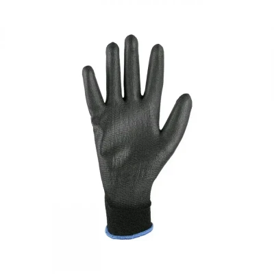 Mănuși de protecție CXS BRITA BLACK, imersate în p / CXS / Textile impregnate in poliuretan