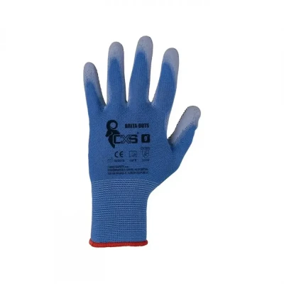 Mănuși de protecție CXS BRITA DOTS, imersate în PU / CXS / Textile impregnate in PVC