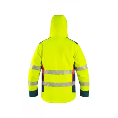 Jachetă softshell CXS BEDFORD WINTER, înaltă vizib / CXS / Reflectorizanta