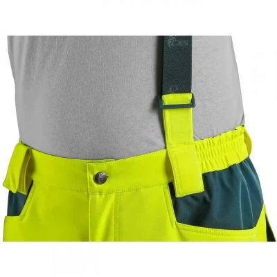 Pantaloni softshell CXS BEDFORD, înaltă vizibilita / CXS / Reflectorizanta