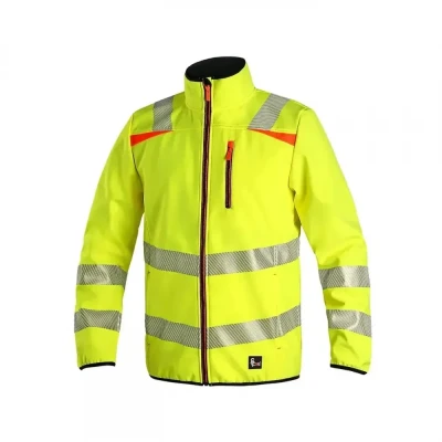 Jachetă de înaltă vizibilitate CXS HOVE, galben / CXS / Reflectorizanta