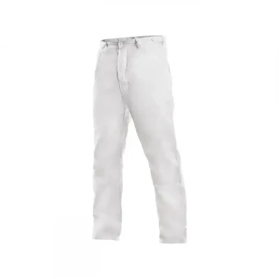 Pantaloni ARTUR, pentru bărbați, alb / CXS / Imbracaminte alba