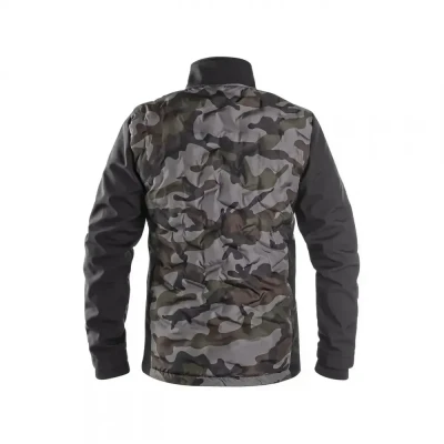 Jachetă CXS CAMO, pentru bărbați, camuflaj negru / CXS / Camouflage