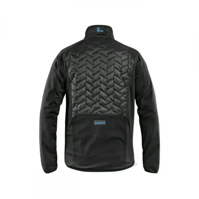Jachetă CXS LEONIS, pentru bărbați, negru cu acces / CXS / Hanorace, Fleece, Fashion