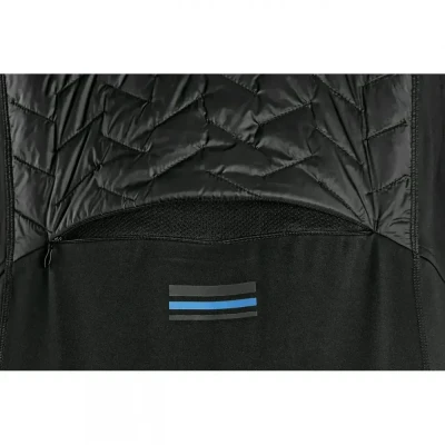 Jachetă CXS LEONIS, pentru bărbați, negru cu acces / CXS / Hanorace, Fleece, Fashion