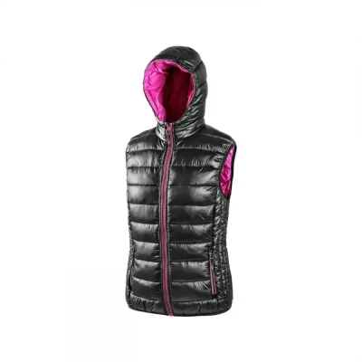 Vestă matlasată CXS OMAK, pentru femei, negru-roz / CXS / Veste vatuite, de iarna