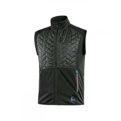 Vestă CXS LEONIS, pentru bărbați, negru cu accesor / CXS / Veste vatuite, de iarna