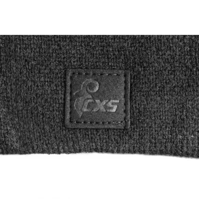 Căciulă tricotată CXS LOKI, negru-galben / CXS / Caciuli iarna, Fulare, Cagule