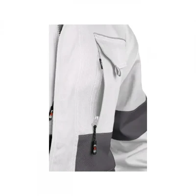 Jachetă de lucru CXS LUXY EDA, pentru bărbați, alb / CXS / Jachete salopeta