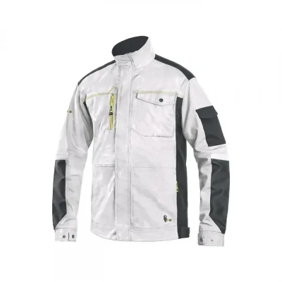 Jachetă de lucru CXS STRETCH, pentru bărbați, alb- / CXS / Imbracaminte alba