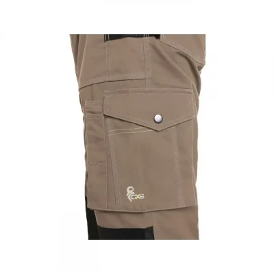 Pantaloni de lucru CXS STRETCH, pentru bărbați, be / CXS / Pantaloni salopeta talie