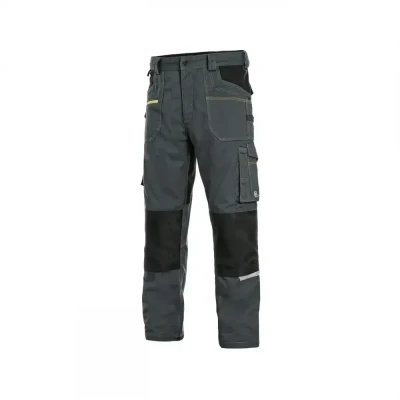Pantaloni de lucru CXS STRETCH, pentru bărbați, gr / CXS / Pantaloni salopeta talie