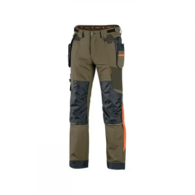 Pantaloni CXS NAOS, pentru bărbați, khaki, cu acce / CXS / Pantaloni salopeta talie