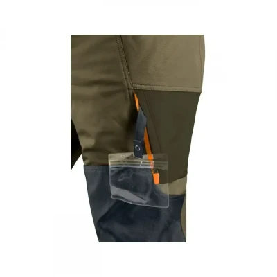 Pantaloni CXS NAOS, pentru bărbați, khaki, cu acce / CXS / Pantaloni salopeta talie