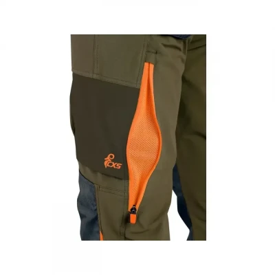 Pantaloni CXS NAOS, pentru bărbați, khaki, cu acce / CXS / Pantaloni salopeta talie