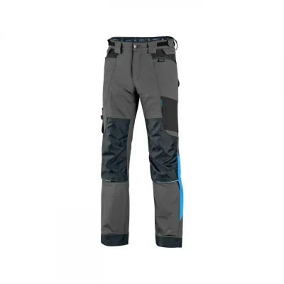Pantaloni CXS NAOS, pentru bărbați, gri-negru, cu  / CXS / Pantaloni salopeta talie