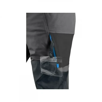 Pantaloni CXS NAOS, pentru bărbați, gri-negru, cu  / CXS / Pantaloni salopeta talie